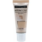 Maybelline Sjednocující make-up s HD pigmenty Affinitone Hydrating Tone-One-Tone Foundation 02 Light Porcelain 30 ml – Hledejceny.cz