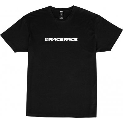 Race Face oblečení pánské tričko RACE FACE Classic logo černé – Zbozi.Blesk.cz