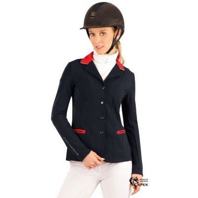 Litex Jezdecké sako CRYSTAL Tmavě modrá – Zboží Dáma
