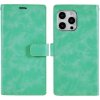 Pouzdro a kryt na mobilní telefon Apple Mercury Mansoor Diary iPhone 15 Pro MAX - Mint