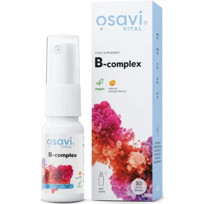 Osavi B-Complex Oral Spray Orální sprej pomeranč 25 ml – Zboží Mobilmania