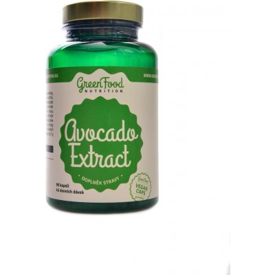 GreenFood Avocado Extract 90 kapslí 56,7 g