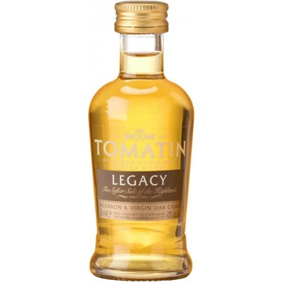 Tomatin Legacy 43% 0,05 l (holá láhev) – Hledejceny.cz