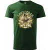Army a lovecké tričko a košile Tričko Bad Badger Myslivecké dámské Kanec zelené