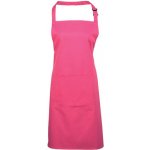 Premier Workwear Pracovní zástěra za krk s kapsou PR154 Hot Pink Pantone 214c 72x86cm – Hledejceny.cz