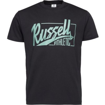 Russell Athletic t-shirt pánské tričko černá – Zboží Mobilmania