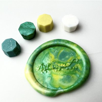 Artmagico Pečetící vosky Odstíny zelené