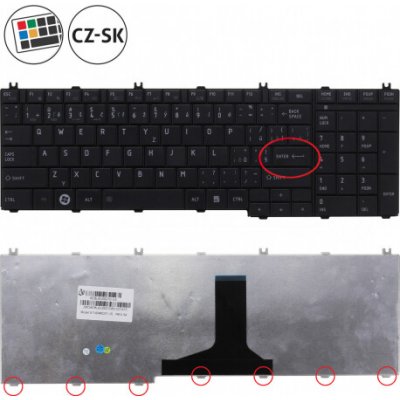Toshiba Satellite C650-145 klávesnice – Hledejceny.cz
