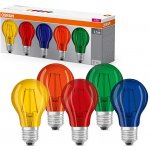 Osram LED žárovka DECOR BOX E27 2W 5 barev (yellow+red+blue+orange+green) – Hledejceny.cz