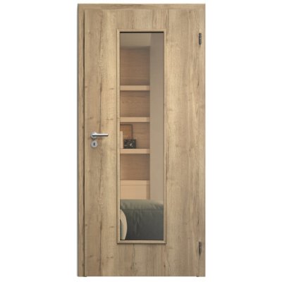 Sapeli Elegant Komfort M55 otočné dub halifax 90 x 197 cm Planibel bronz – Hledejceny.cz