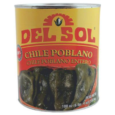 Del Sol Poblano Whole 2,8kg – Zboží Dáma
