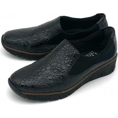 Rieker Dámské mokasíny 53736 černé – Sleviste.cz