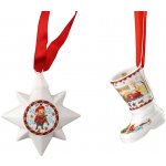 Rosenthal Vánoční set porcelánové Mini ozdoby zvonek koule Štědrý večer 5 Ø 4,5 cm 02480-727412-28620 – Hledejceny.cz