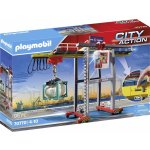 Playmobil 70770 portálový jeřáb s kontejnery – Hledejceny.cz