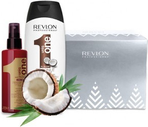 Revlon Professional Uniq One neoplachující péče 150 ml + šampon kokos 300 ml dárková sada
