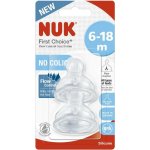 Nuk savička Flow Control transparentní 2 ks – Hledejceny.cz