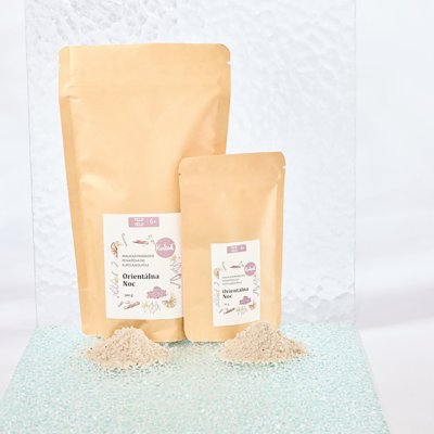 Kvitok Magická pěna do koupele v prášku Orientální noc 300 g – Zboží Dáma