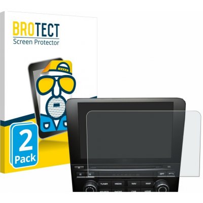 Ochranné fólie 2x BROTECT Matte Screen Protector for Porsche 718 Cayman 2010-2018 PCM 4.0 – Zboží Živě