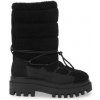 Dámské sněhule Calvin Klein Jeans Flatform Snow Boot Sherpa Wn YW0YW01195 Triple Black 0GT