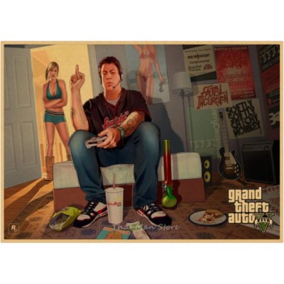 Plakát GTA 5 Grand Theft Auto V (c) (nový) od 149 Kč - Heureka.cz