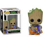 Funko Pop! 1196 Marvel I Am Groot Groot with Cheese Puffs – Zboží Dáma