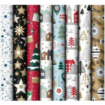 Vánoční balicí papír MFP - mix 10 - 0,7 x 10 m - 5811879 – Zboží Dáma