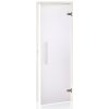 Interiérové dveře A-door Dveře do sauny "A" Satin White 79 x 199 cm