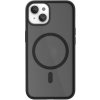 Pouzdro a kryt na mobilní telefon Apple Woodcessories Clear Case MagSafe iPhone 15 černé