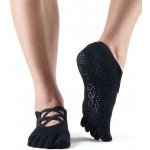 ToeSox ELLE prstové protiskluzové ponožky černá – Zboží Mobilmania