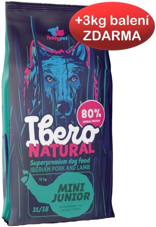 Ibero Natural dog Mini Junior 12 kg