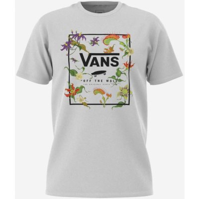 VANS pánské triko classic print box white Bílá – Zboží Mobilmania