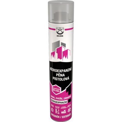 BULDOK Nízkoexpanzní pěna pistolová 750 ml 9911283 – Zboží Mobilmania