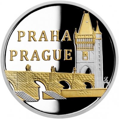 Česká mincovna Karlův most proof 13 g – Zboží Mobilmania