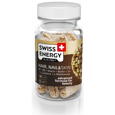 Swiss Energy Hair Nail and Skin 30 kapslí