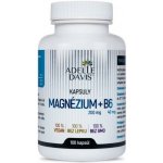 Adelle Davis Magnézium 200 mg + B6 40 mg 100 kapslí – Hledejceny.cz