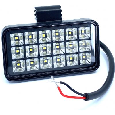 KAMAR LED pracovní světlo s vypínačem, 27W, 2008LM, 18xLED, 12/24V, IP67 [L0169] – Zbozi.Blesk.cz