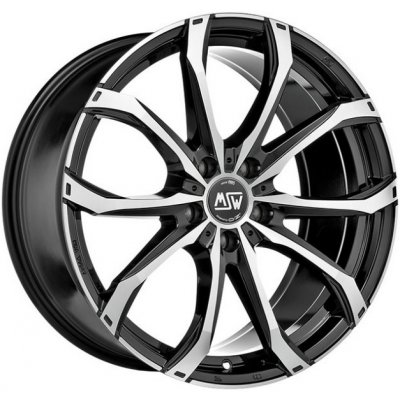 MSW 48 8x18 5x108 ET50 gloss black polished – Hledejceny.cz