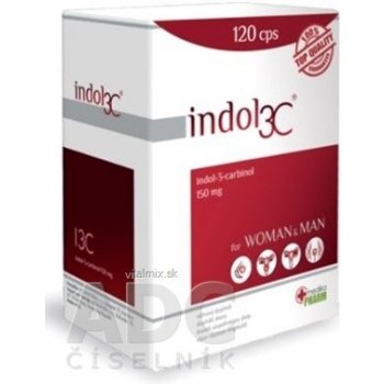 Medikapharm INDOL3C dvouměsíční kúra 120 kapslí