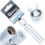TenkoStěnná nástrčka na zapalovací svíčky 16 mm 3/8" s kloubem CrV GEKO – Hledejceny.cz