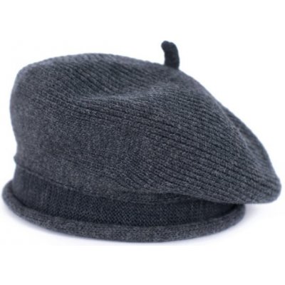 Candela dámský baret tmavě šedá – Hledejceny.cz