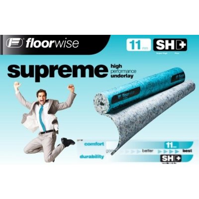 Floorwise Supreme 11 mm Podložka pod koberec 15,07 m² – HobbyKompas.cz