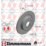 ZIMMERMANN brzdový kotouč 430.2644.20 – Hledejceny.cz