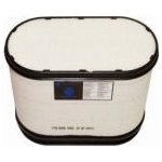 filtr vzduchu IVE Tector E4 oválný 253/126/232mm – Hledejceny.cz
