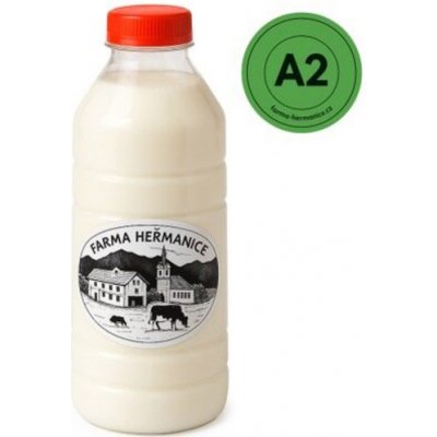 Farma Heřmanice Farmářské Jersey A2 mléko plnotučné v plastové láhvi 500 ml – Sleviste.cz