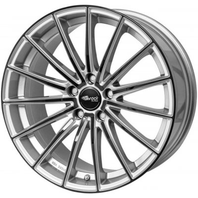 Brock B36 8,5x19 5x114,3 ET44 crystal silver black – Sleviste.cz