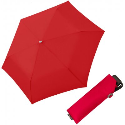 Doppler Carbonsteel Mini Slim uni skládací deštník červený – Zbozi.Blesk.cz