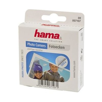 Hama fotorůžky samolepící, transparentní, 500 ks; 7107 – Sleviste.cz