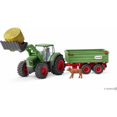 Schleich Farm Life Traktor s přívěsem 3 roky – Zboží Mobilmania