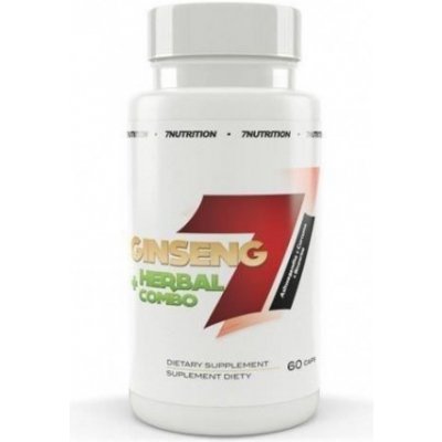 7 Nutrition Ginseng + Herbal Combo 60 kapslí – Hledejceny.cz