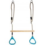 2Kids Toys Gymnastické kruhy s hrazdou Tyrkysové – Sleviste.cz